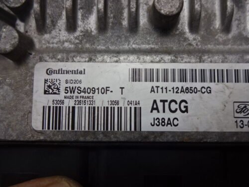 Centralita del motor Ford TRANSIT AT1112A650CG 5WS40910FT 5WS40910F-T SID206