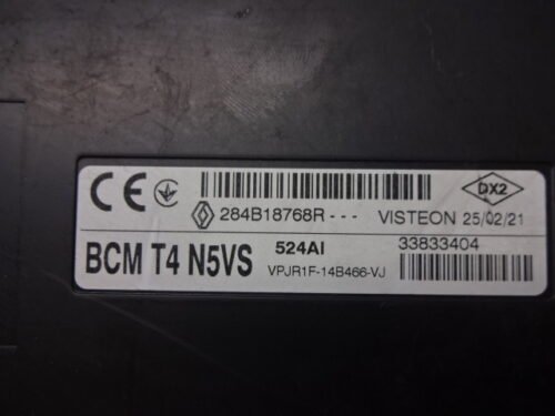 BCM Caja de fusibles Renault BCM T4 N5VS 284B18768R