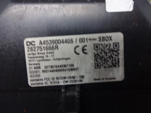 Unidad de control SMART A4539004406 282751666R