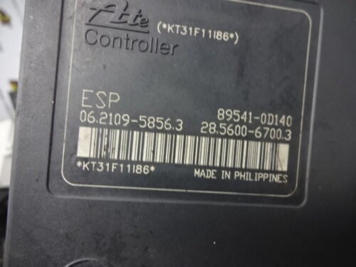ABS Toyota 445400D110 44540-0D110 06210217534 895410D140 89541-0D140 06210958563 28560067003