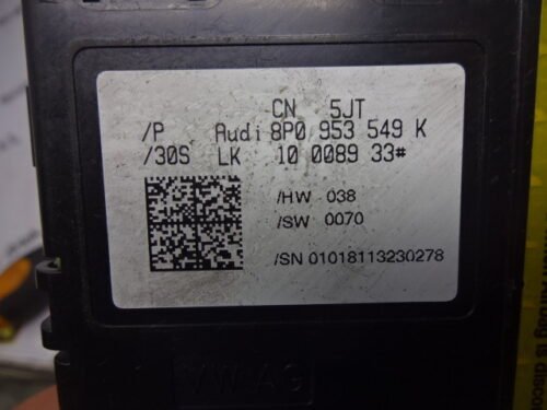 Directivo módulo de rueda AUDI A3 8P0953549K 8PO953549K