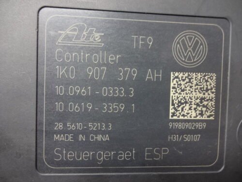 ABS VW Audi Skoda 1K0614517BD 10021202204 1K0907379AH 10096103333 10061933591