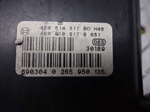 ABS AUDI A8 0265225294 4E0614517BC 4E0610517B 0265950135