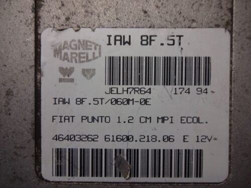 Centralita del motor FIAT Punto 46403262 61600.218.06 6160021806 IAW8F5T