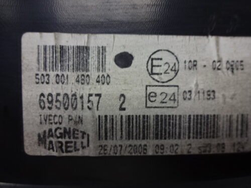 Cuadro de instrumentos IVECO Daily 69500157 695001572 503001480400