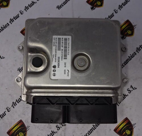 Centralita del motor FIAT PEUGEOT 55263694 MJD 8F3.QF BC.0137836A