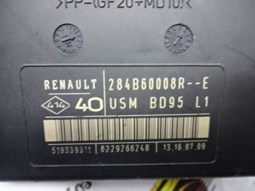 BCM Caja de fusibles Renault 284B60008RE 284B60008R-E USM BD95