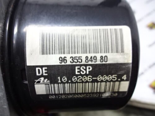 ABS Citroen 9635584980 ESP 10020600054 10096011133 00008715C0