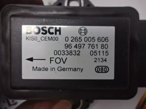 ESP Sensor de guiñada Citroën C4 Peugeot 0265005606 9649776180 KISO-CEMOO
