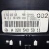 Cuadro de instrumentos Mercedes S W220 A2205405911 0263605059 Q02