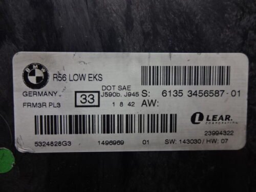 Unidad de control MINI 6135345658701 6135 3456587-01