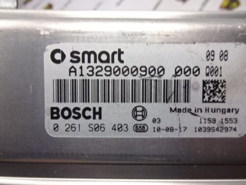 Centralita del motor SMART A1329000900 Bosch 0261S06403 A1329000900000 Q001