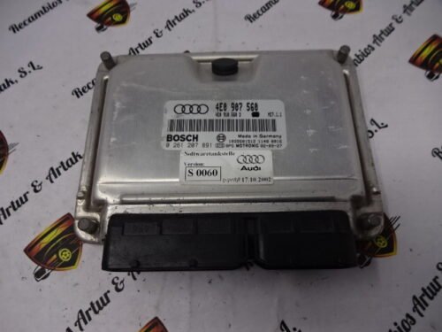 Centralita del motor AUDI 0261207891 4E0907560 4E0910560D Centralita del motor AUDI 0261207891 4E0907560 4E0910560D