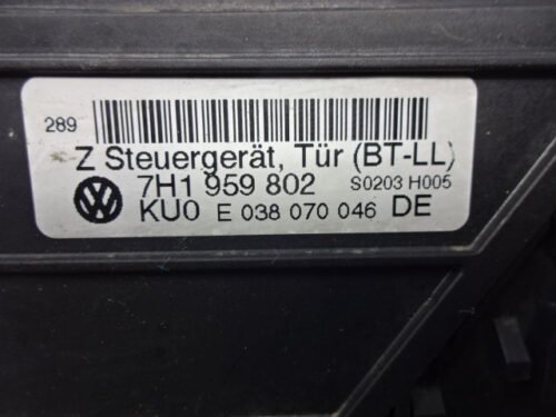 MOTOR ELEVALUNAS VW Transporter T5 Caravelle 7H1959802 038070046 0130821998