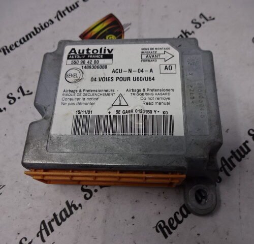 Unidad de control PEUGEOT CITROEN FIAT 1489306080 550904200 1489306080AO 