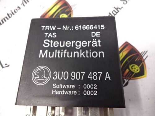 Rele multifunción Skoda Superb NR.486 3U0907487A 61666415