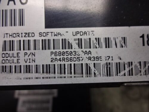 Centralita del motor Chrysler Voyager P05150267AC P68050333AA