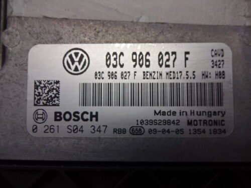 Centralita de motor VW Golf 03C 906 027 F 03C906027F 0261S04347 Bosch