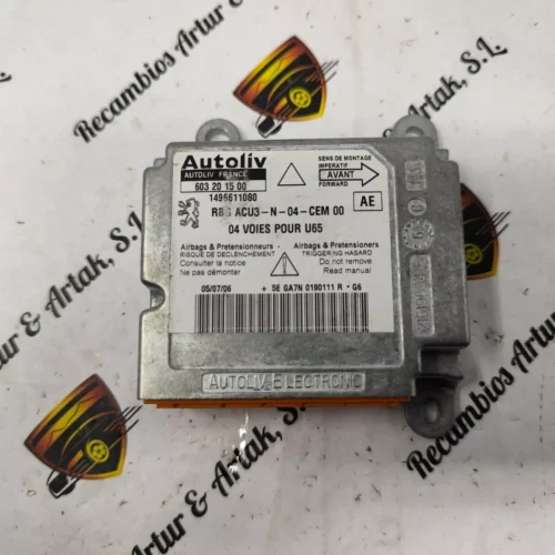 Unidad de control Fiat Citroen Peugeot 1496611080 603201500