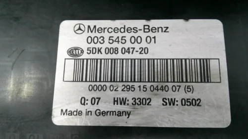 Módulo Sam caja de fusibles Mercedes 0035450001 5DK008047-20
