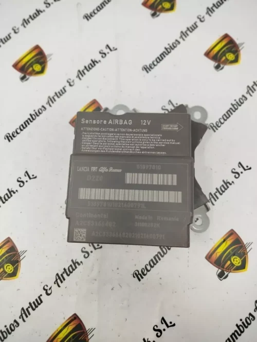 Unidad de control FIAT 500 51897810 D220 A2C53366482