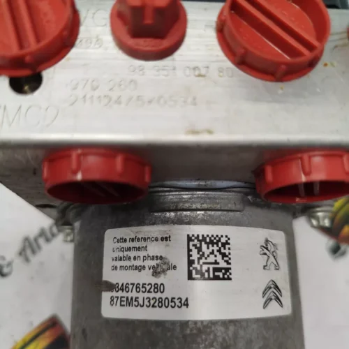 ABS PEUGEOT 9835100780 0265297034 9846765280 0265956944