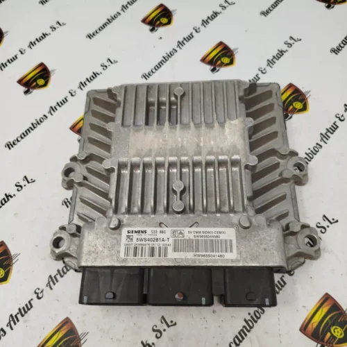 Centralita del motor CITROEN 5WS40281AT 5WS40281A-T 9658344580 9655041480