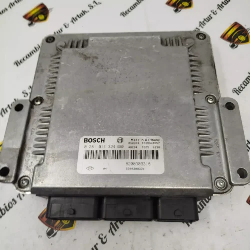 Centralita del motor Renault 0261011324 8200309316 8200309321