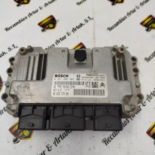 Centralita del motor Citroen C3 0261208903 9663337580 ME7.4.5