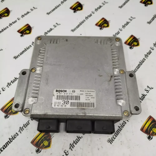 Centralita del motor CITROEN PEUGEOT 0281010876 9644200280 EDC15C2