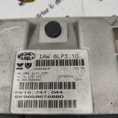 Centralita del motor Peugeot Citroen IAW6LP310 9657649480 9658676880