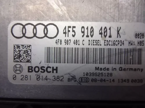 Centralita del motor Audi A6 0281014382 4F5910401K 4F0907401C
