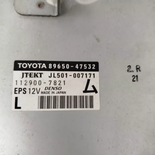CENTRALITA DIRECCION TOYOTA 8965047532 89650-47532 JL501-007171 112900-7821