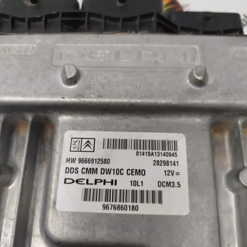 Centralita del motor CITROEN 9676860180 9666912580 DCM3.5
