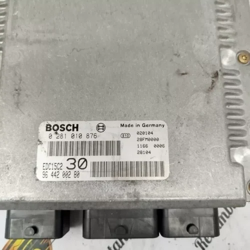Centralita del motor CITROEN PEUGEOT 0281010876 9644200280 EDC15C2