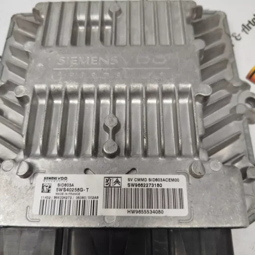 Centralita del motor CITROËN C5 9662273180 5WS40258GT 9655534080 5WS40258G-T