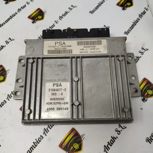 Centralita del motor Citroen C5 1.8 9655212680 9644674580 HOM S2PM-240