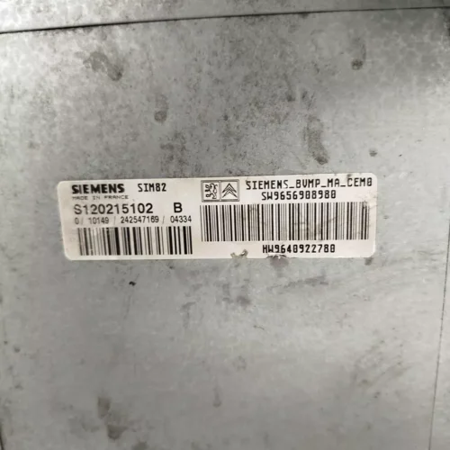 Módulo de control de transmisión Citroen C2 C3 S120215102B 9656908980 9640922780