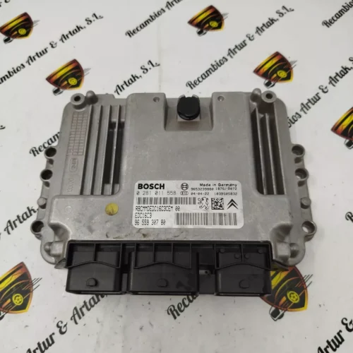 Centralita del motor Peugeot 407 0281011558 9655930780 EDC16C3