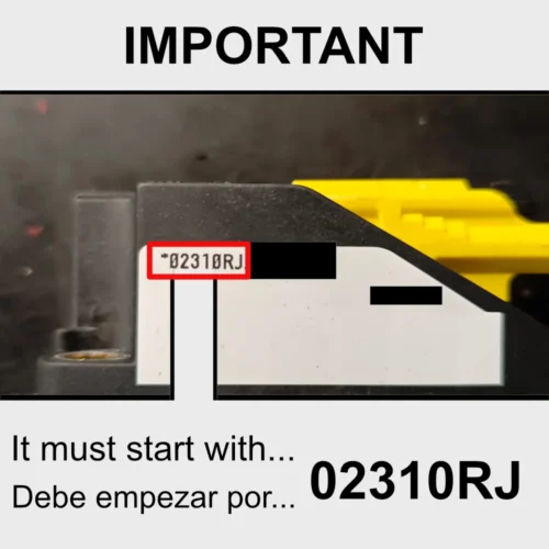 Sensor VW SEAT 6Q0909606 600909606 6O0909606 5WK42895 - CODE 02310RJ