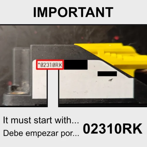 Sensor VW SEAT 6Q0909606 600909606 6O0909606 5WK42895 - CODE 02310RK