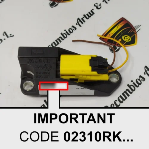 SENSOR VW 6Q0909606 CODE - 02310RK Sensor VW SEAT 6Q0909606 600909606 6O0909606 5WK42895 - CODE 02310RK