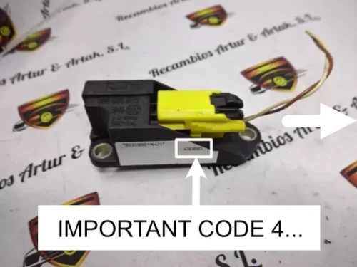 Airbag Sensor VW SEAT 6Q0909606 600909606 6O0909606 5WK42895 - CODE 4