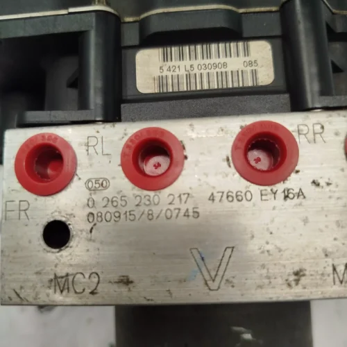 ABS NISSAN QASHQAI 0265230217 47660EY16A 47660-EY16A 0265950929