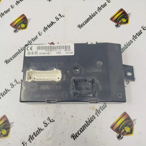 Modulo de control Renault Master UCH-N2 P8200483186L P8200483186-L