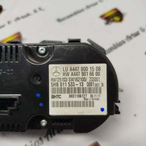 Clima panel de control Mercedes Vito Viano A4479001508 A4479016600 5HB011533-13