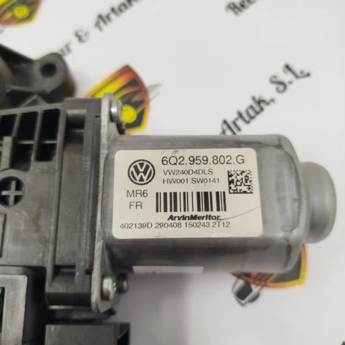 MOTOR ELEVALUNAS SKODA FABIA VW POLO 6Q2959802G 6O2959802G 6Q2.959.802.G