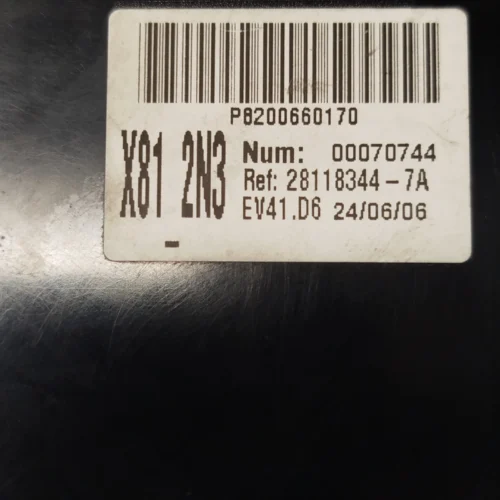 Módulo UCH Renault P8200660170 X81 2N3 8200643382 8200660170 8200371619
