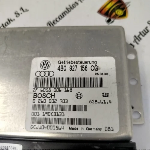Transmisión controlador Audi 0260002703 4B0927156CG 4BO927156CG