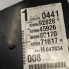 Módulo UCH Renault P8200660170 8200692828 8200660170 8200645926 8200371617